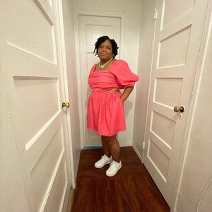 a new day Vibrant Pink Mini Dress